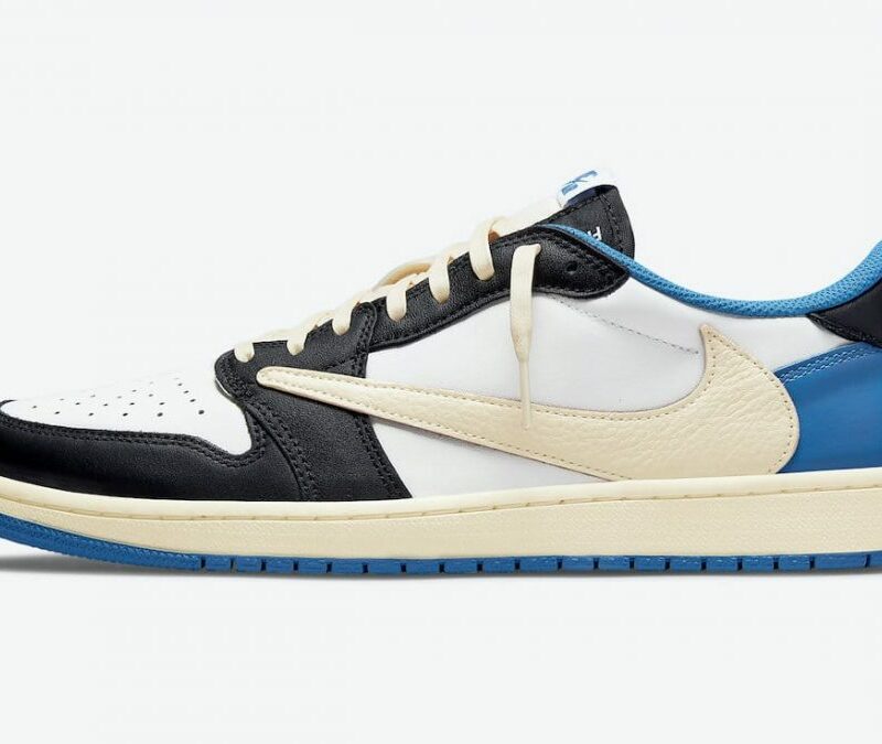 Nike Air Jordan 1 low rétro OG SP Fragment x Travis Scott
